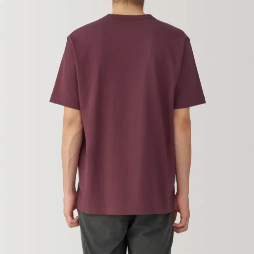 New Men's Washed Heavy Weight Crew Neck Short Sleeve T-Shirt T-Shirts
