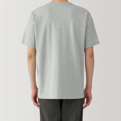 New Men's Washed Heavy Weight Crew Neck Short Sleeve T-Shirt T-Shirts