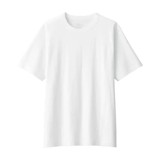 New Men's Washed Heavy Weight Crew Neck Short Sleeve T-Shirt T-Shirts