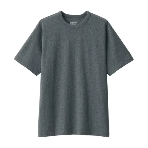 Hot Men's Washed Heavy Weight Crew Neck Short Sleeve T-Shirt T-Shirts