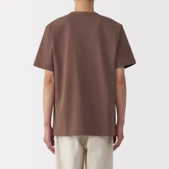 Hot Men's Washed Heavy Weight Crew Neck Short Sleeve T-Shirt T-Shirts