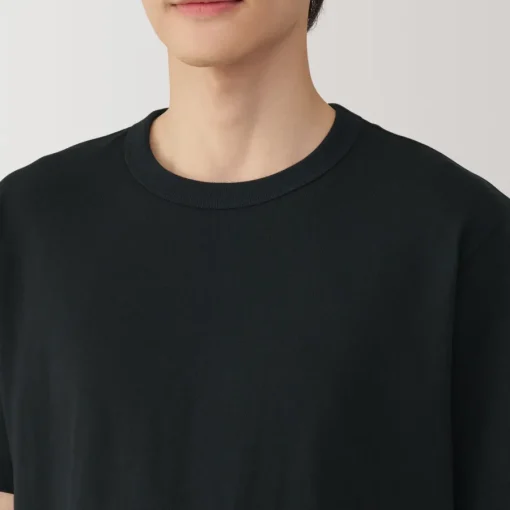 Hot Men's Washed Heavy Weight Crew Neck Short Sleeve T-Shirt T-Shirts