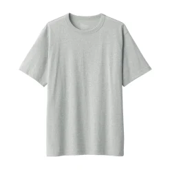 Hot Men's Washed Heavy Weight Crew Neck Short Sleeve T-Shirt T-Shirts