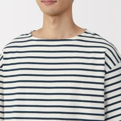 Sale Men's Washed Heavyweight Boat Neck Half Sleeve T-Shirt T-Shirts