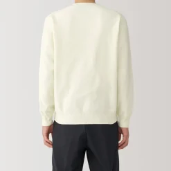 New Men's Washed Milano Ribbed Crew Neck Sweater Sweaters & Cardigans