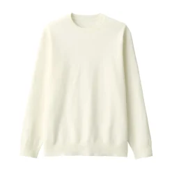 New Men's Washed Milano Ribbed Crew Neck Sweater Sweaters & Cardigans