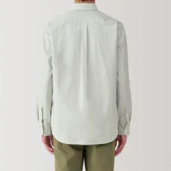 Clearance Men's Washed Oxford Button Down Long Sleeve Shirt Shirts & Polos
