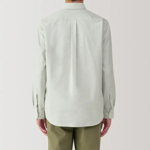 Clearance Men's Washed Oxford Button Down Long Sleeve Shirt Shirts & Polos