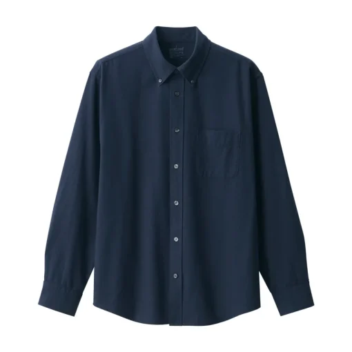Clearance Men's Washed Oxford Button Down Long Sleeve Shirt Shirts & Polos