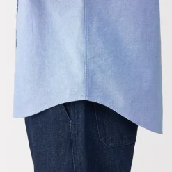 Clearance Men's Washed Oxford Button Down Short Sleeve Shirt Shirts & Polos