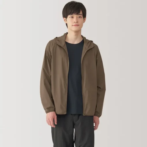 Fashion Men's Water Repellent Pocketable Jacket Pocketable Jackets