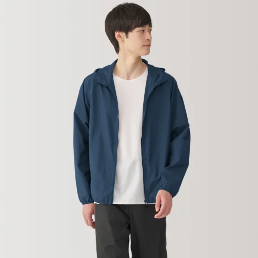 Fashion Men's Water Repellent Pocketable Jacket Pocketable Jackets