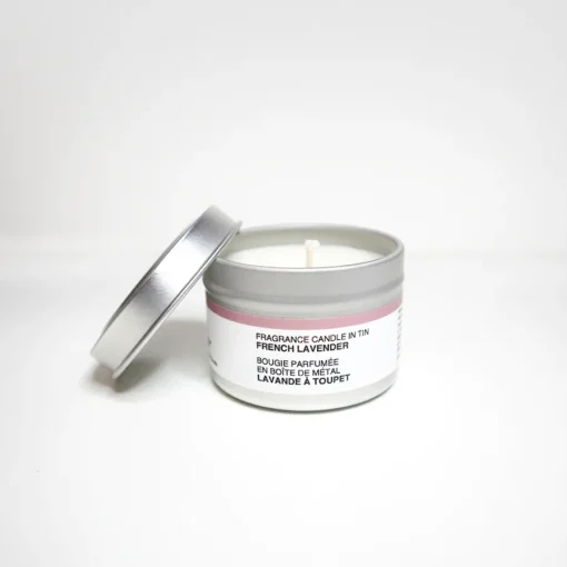 Hot Mini Tin Candle - French Lavender Candles