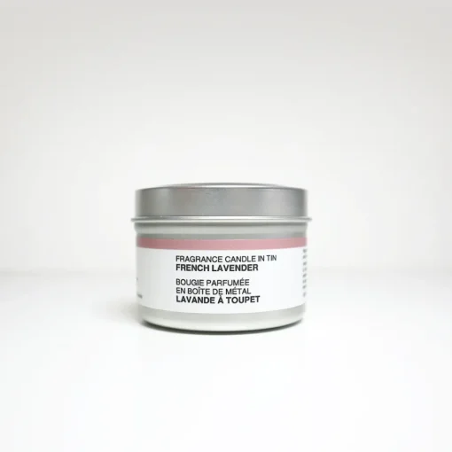 Hot Mini Tin Candle - French Lavender Candles