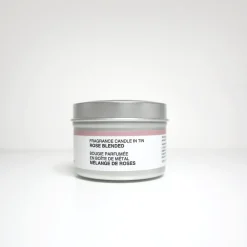 Discount Mini Tin Candle - Rose Blend Candles