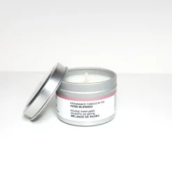 Discount Mini Tin Candle - Rose Blend Candles