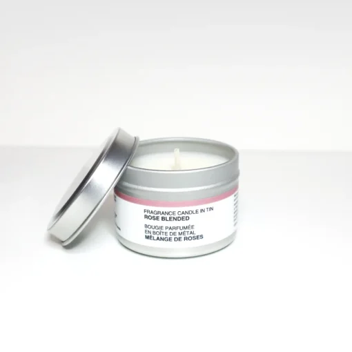 Discount Mini Tin Candle - Rose Blend Candles