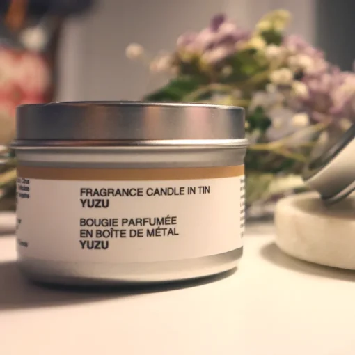 New Mini Tin Candle - Yuzu Candles
