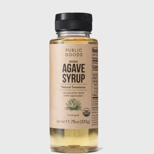 Online Organic Agave Syrup Public Goods