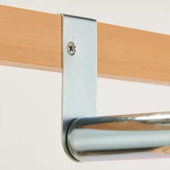 Best Pine Shelf Unit - Hanging Rail - Regular Pine Shelving Units
