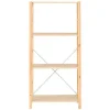 Discount Pine Shelf Unit - Regular - Medium Pine Shelving Units