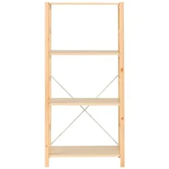 Discount Pine Shelf Unit - Regular - Medium Pine Shelving Units