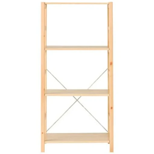 Discount Pine Shelf Unit - Regular - Medium Pine Shelving Units