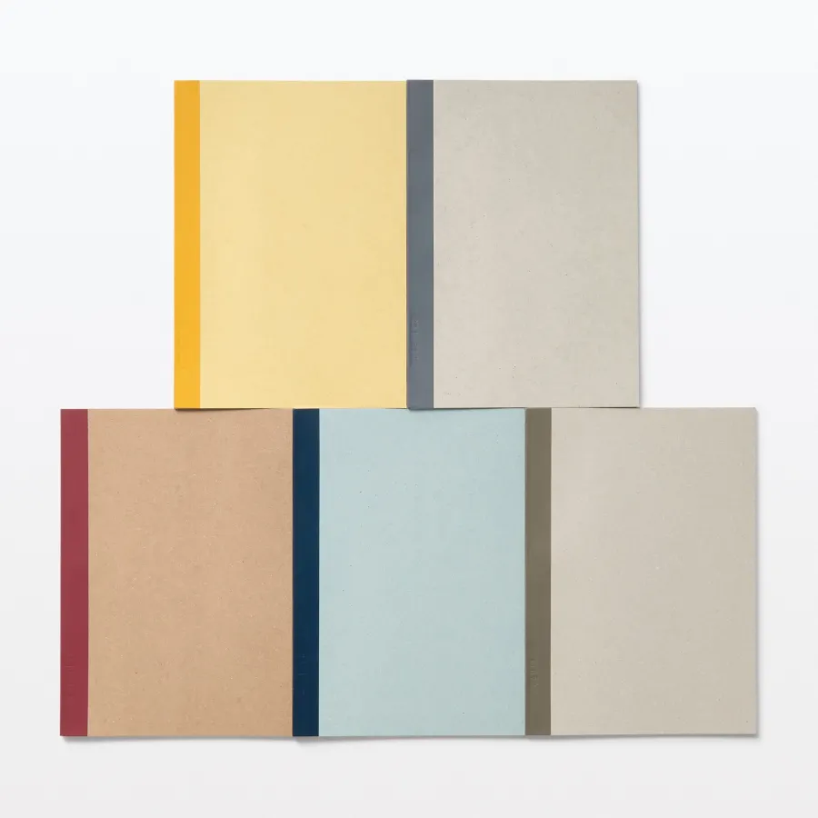 Online Planted Tree Paper Colored Cover Notebook - 0.3" (5 Pack) Notebooks