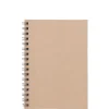 Outlet Planting Tree Paper Double Ringed Notebook A6 Beige Notebooks