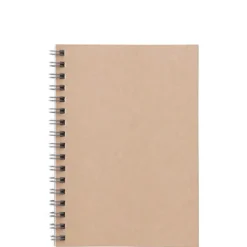 Outlet Planting Tree Paper Double Ringed Notebook A6 Beige Notebooks