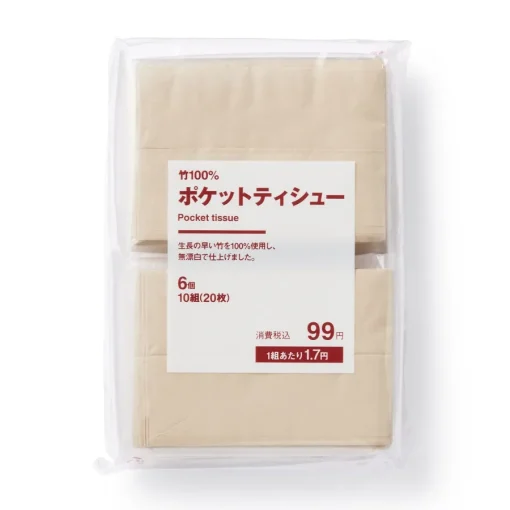 Fashion Pocket Tissue (6 Pack) Wipes & Tissues