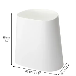 Hot Polypropylene Stackable Stool Light Gray Stools & Benches|Dining Chairs