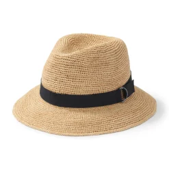 Best Raffia Foldable Fedora Hat Women Hats|Hats