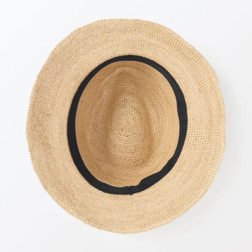 Best Raffia Foldable Fedora Hat Women Hats|Hats