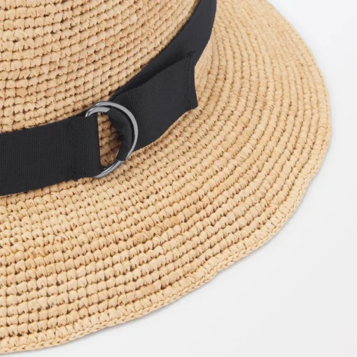 Best Raffia Foldable Fedora Hat Women Hats|Hats