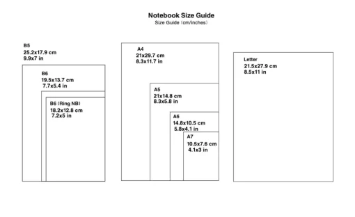 Best Recycled Paper Blank Notebook B5 Notebooks