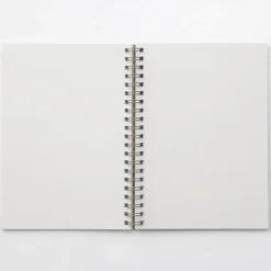 Fashion Recycled Paper Spiral Plain Notebook Notebooks