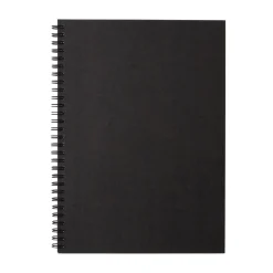 Fashion Recycled Paper Spiral Plain Notebook Notebooks