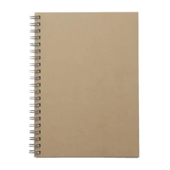 Fashion Recycled Paper Spiral Plain Notebook Notebooks