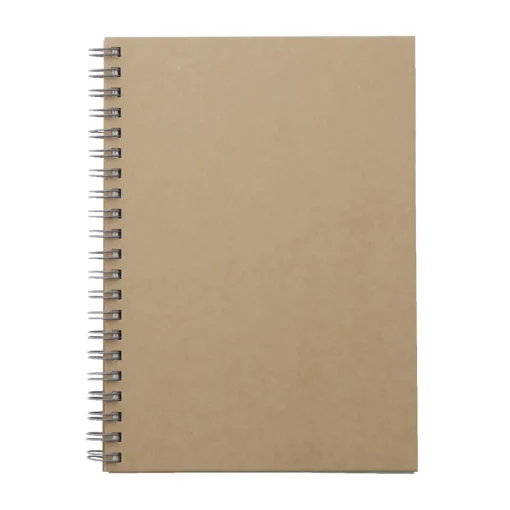 Fashion Recycled Paper Spiral Plain Notebook Notebooks