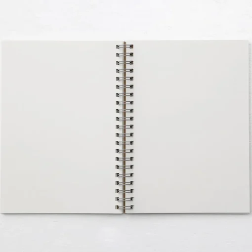 Fashion Recycled Paper Spiral Plain Notebook Notebooks