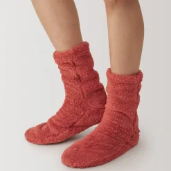 Hot Right Angle Boa Fleece Cozy Socks Women Socks|Socks