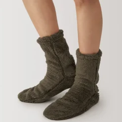 Hot Right Angle Boa Fleece Cozy Socks Women Socks|Socks
