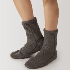 Hot Right Angle Boa Fleece Cozy Socks Women Socks|Socks