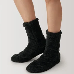 Hot Right Angle Boa Fleece Cozy Socks Women Socks|Socks
