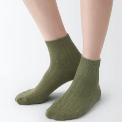 Sale Right Angle Loose Top Ribbed Short Socks Women Socks|Socks