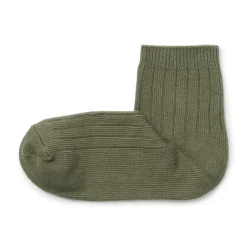 Sale Right Angle Loose Top Ribbed Short Socks Women Socks|Socks