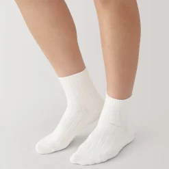 Sale Right Angle Loose Top Ribbed Short Socks Women Socks|Socks