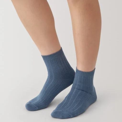 Sale Right Angle Loose Top Ribbed Short Socks Women Socks|Socks