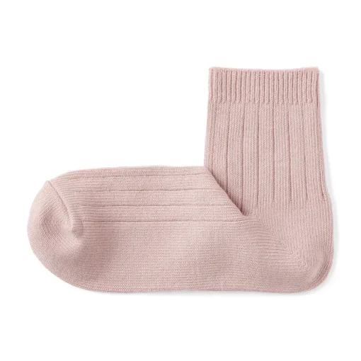 Sale Right Angle Loose Top Ribbed Short Socks Women Socks|Socks